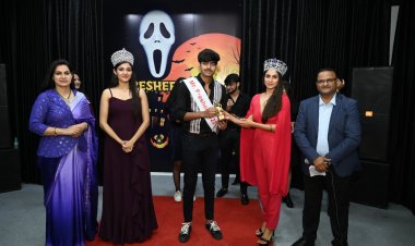 हैलोवीन थीम पर हुआ फ्रेशर्स पार्टी का अयोजन