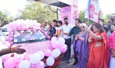 पिंक वुमनिया क्लब ने विमंस कार रैली से दिया हड्डियां मजबूत रखने का संदेश