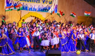 बच्चों ने दी मनमोहक प्रस्तुति