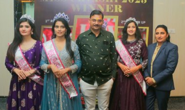 मिस उर्वशी 2023 की विनर व रनरअप्स ने किया मीडिया इंटरेक्शन