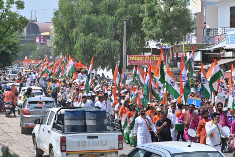 Tiranga Yatra Committee: तिरंगा यात्रा समिति: वार्ड 64 में विभिन्न देशभक्ति कार्यक्रम आयोजित