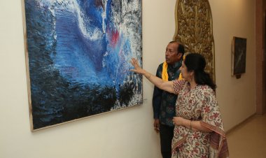 solo exhibition 'Anhad - Sound of Bing': तरुण शर्मा की आयोजित हुई दूसरी सोलो एग्जीबिशन 'अनहद - साउंड ऑफ़ बिंग'