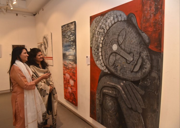 art exhibition 'Resilience' :दो दिवसीय आर्ट एग्जीबिशन 'रेसिलिएंस' का जेकेके में आयोजन 