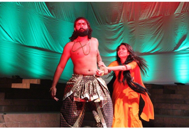 Dussehra drama festival: समुद्र पार पहुंचे हनुमान, लंका जला घटाया दशानन का मान