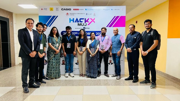 International Hackathon HackX : मणिपाल यूनिवर्सिटी में अंतराष्ट्रीय हेकथान हैकएक्स का समापन