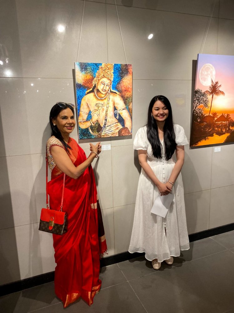 Exploring the Depths art exhibition: एक्सप्लोरिंग द डेप्थ्स' कला प्रदर्शनी में आयोजित