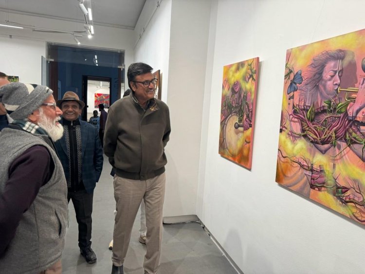 Art of Dream with Silence Exhibition: मूक कलाकारों की बोलती तस्वीरों को देखकर अचंभित हूं- राठौड़