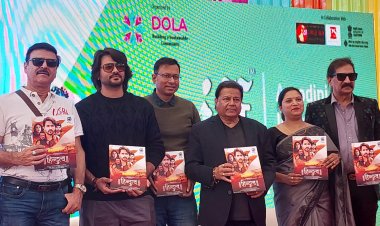 film hindutva press conference: पिंक सिटी जयपुर में मास्क टीवी पर आने वाली फिल्म हिन्दुत्व को लेकर पहुँचे अनूप जलोटा व चिरंजीवी भट्ट