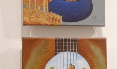 painting exhibition 'Woman Art Aura-6' : दो दिवसीय पेंटिंग एग्जीबिशन 'वीमन आर्ट ऑरा-6' शुरू