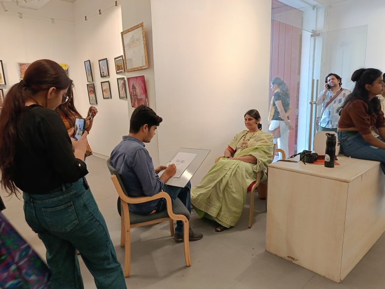 painting exhibition 'Woman Art Aura-6': दो दिवसीय पेंटिंग एग्जीबिशन 'वीमन आर्ट ऑरा-6' संपन्न