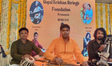 romantic world of ragas: कलाकार अक्षत व साबिर ने रचा रागों का शृंगारिक संसार