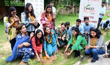 FICCI FLO Jaipur organised: फिक्की फ़्लो जयपुर ने ग्राम पंचायत दांतली गांव में सफल वृक्षारोपण अभियान का आयोजन किया