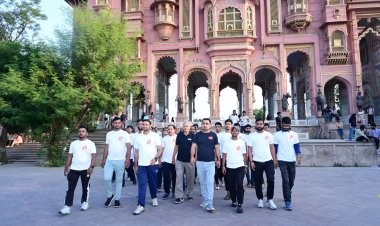 Global Health and Wellness Festival 2024 : वॉकथॉन के साथ शुरू हुआ ग्लोबल हेल्थ एंड वैलनेस फेस्टिवल 2024 की गतिविधियाँ