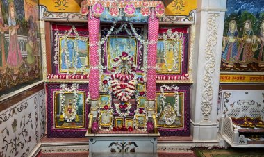 Utpanna Ekadashi: उत्पन्ना एकादशी पर मंदिरों में सजी विशेष झांकी