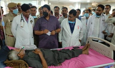 Gas leak tragedy in Beawar:  मंत्री अविनाश गहलोत ने घायलों की जानी कुशलक्षेम