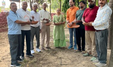 परिंडा लगाओ अभियान शुरू