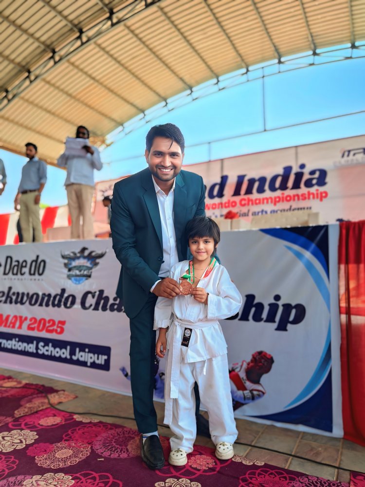 चौथी हिंद इंडिया ओपन ताइक्वांडो चैंपियनशिप में अर्विक ने जीता ब्रॉन्ज मेडल