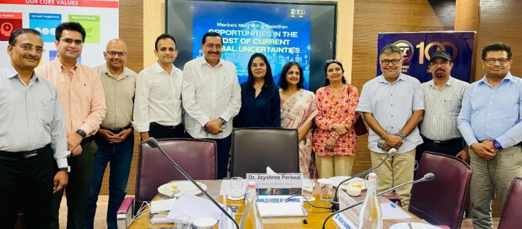 आईसीसी राजस्थान ने वैश्विक अनिश्चितताओं और उद्योग की प्रतिक्रिया पर राउंडटेबल का आयोजन किया