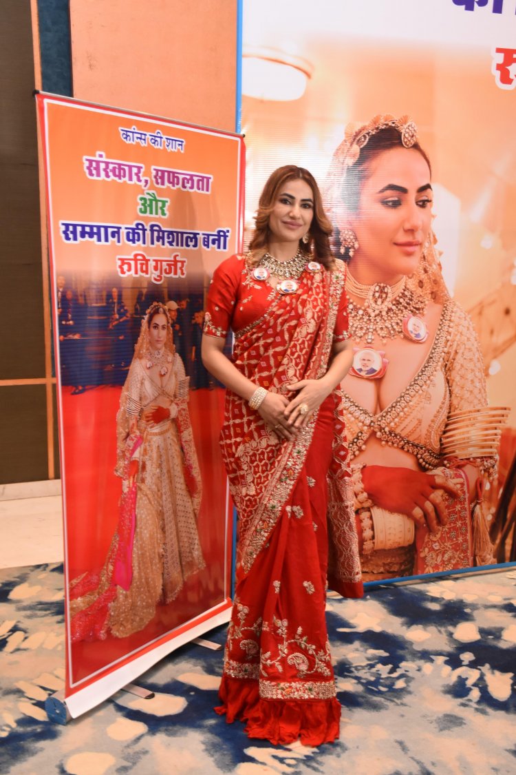 कांस का लुक मेरी तरफ़ से ‘ऑपरेशन सिंदूर’ और हमारे वीर सैनिकों को एक समर्पण