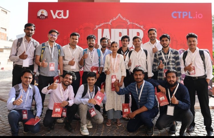 VGU Jaipur Job Fair 2025: 1664 छात्रों को मिला रोजगार