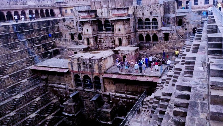 Part of temple-like palace structure opened after 25 years in Abhaneri