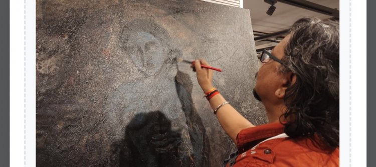 five-day national art camp, "Beyond Boundaries: A Celebration of Indian Contemporary Art"