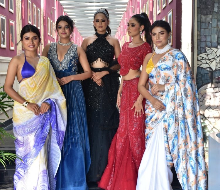 जयपुर कॉट्योर शो का चौथा लुक लॉन्च: डिजाइनर्स ने पेश की नायाब कलेक्शन की झलक