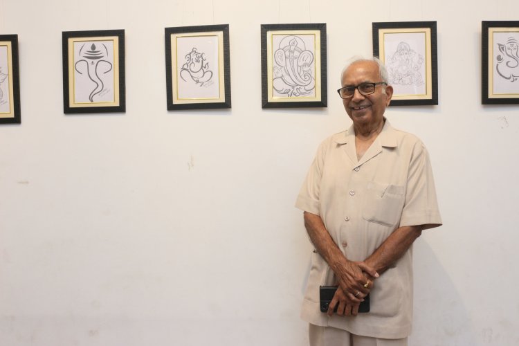 भगवान गणेश, राधा-कृष्ण के स्केच में झलकी आस्था, मॉन्यूमेंट्स से यात्रा का अनुभव