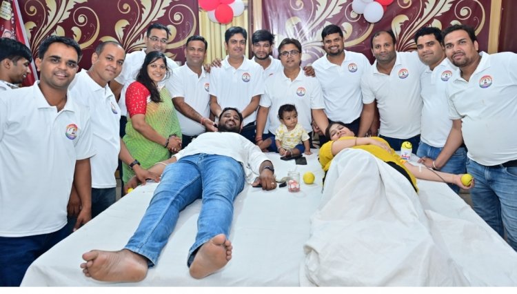 रक्तदान शिविर का आयोजन