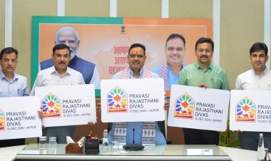 मुख्यमंत्री ने किया प्रवासी राजस्थान दिवस के लोगो का अनावरण