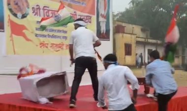 राजस्थान विश्वविद्यालय में RSS कार्यक्रम पर बवाल