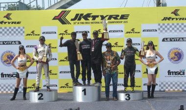 28वीं जेके टायर एफएमएससीआई राष्ट्रीय रेसिंग चैम्पियनशिप में नए चैंपियंस का जलवा