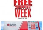 Free Shopping Week of Fashion Factory: फैशन फैक्ट्री का FREE SHOPPING WEEK  ₹5000 की शॉपिंग पर सिर्फ ₹2000 पे करो, और वापस पाओ ₹2000 के गिफ्ट + वाउचर