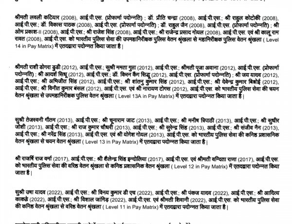 CivilServicesNews: राजस्थान प्रशासनिक सेवा में बड़ा फेरबदल, IAS IPS और IFS अधिकारियों के प्रमोशन आदेश जारी