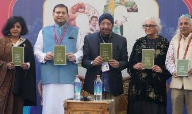 जेएलएफ में ‘व्हेन गॉड्स डोंट मैटर’ का विमोचन, कविता और संवेदनाओं पर गहन संवाद