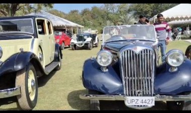 Vintage and Classic Car Exhibition and Drive: शाही विरासत और ऑटोमोबाइल इतिहास का भव्य संगम