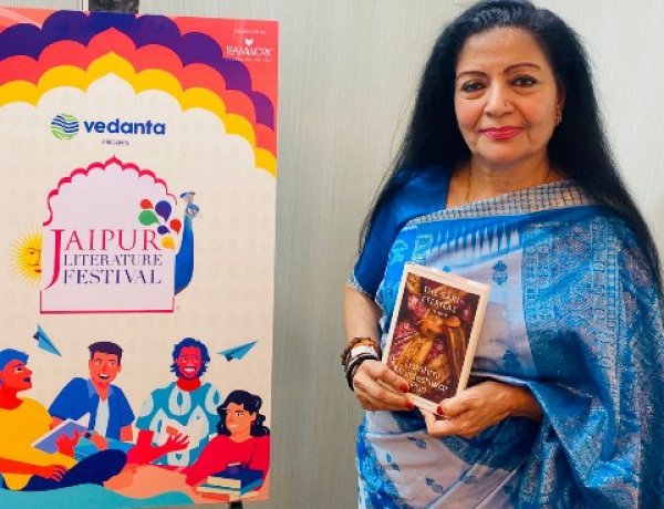 राजस्थान से पहला प्रेम और साड़ी की वैश्विक पहचान: लक्ष्मीपुरी का आत्मीय संवाद