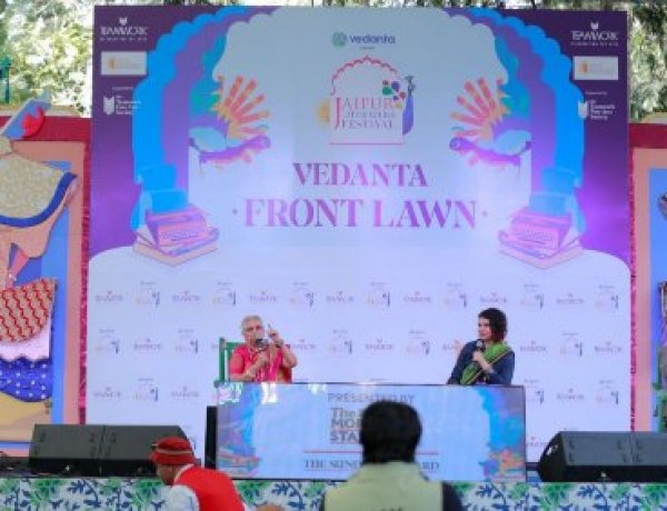 जयपुर लिटरेचर फेस्टिवल में सुधा मूर्ति ने बच्चों को Partition की पीड़ा और सीख से रूबरू कराया