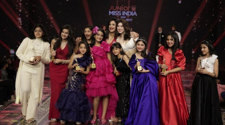 'Junior Miss India Season 4': सभ्य भुजेल, आरोही चटर्जी, कनक भगतकार, राज लाखी बोरुह और प्रिन्सीप्रिया भौमिक बनीं विजेता
