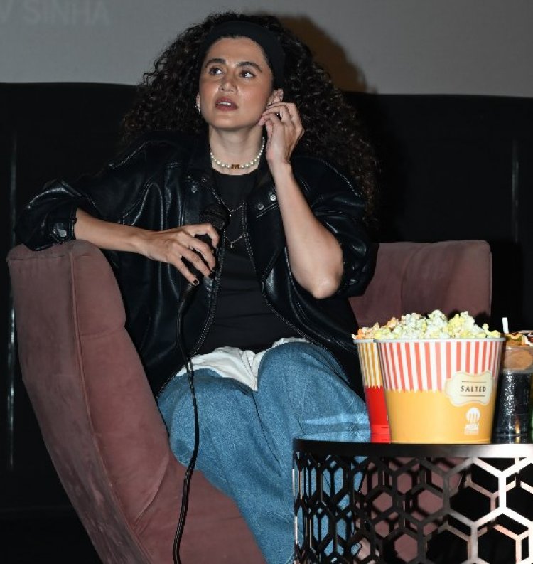 रेप का ‘नॉर्मलाइज’ होना सबसे खतरनाक चेतावनी. तापसी पन्नू ने जयपुर में समाज से पूछा आत्ममंथन का सवाल