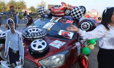 जयपुर में निकली ‘जोलो लेबल पिंक वुमनिया’ कार रैली, स्वास्थ्य और ट्रैफिक जागरूकता का दिया संदेश