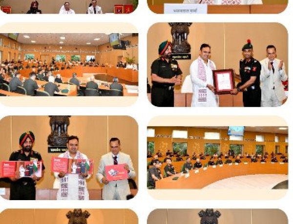 Army Day Parade: जयपुर की आर्मी डे परेड ने रचा इतिहास: मुख्यमंत्री भजनलाल शर्मा ने जारी की स्मारक पुस्तक और फिल्म