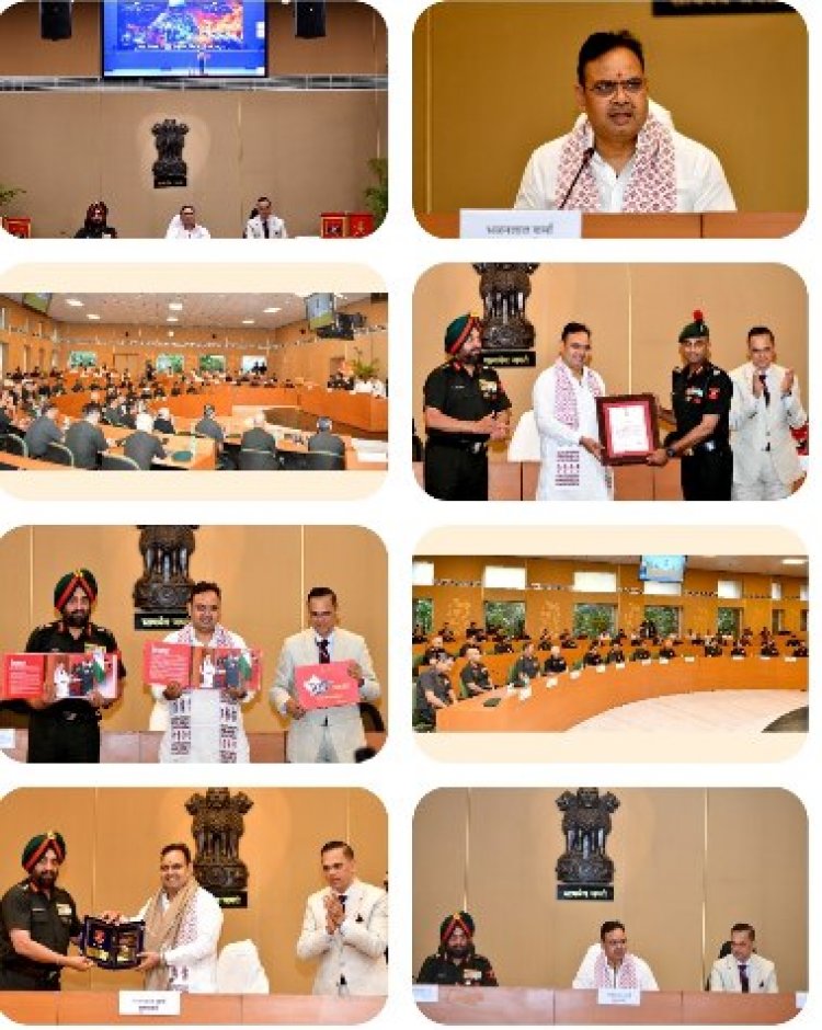 Army Day Parade: जयपुर की आर्मी डे परेड ने रचा इतिहास: मुख्यमंत्री भजनलाल शर्मा ने जारी की स्मारक पुस्तक और फिल्म