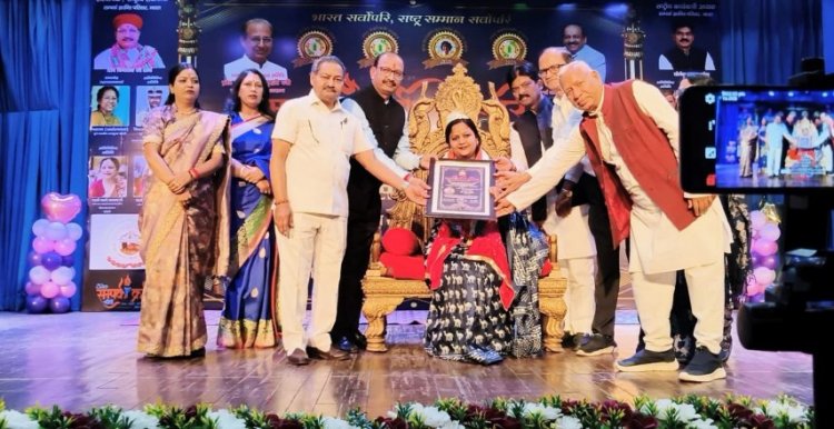 दिल्ली में गूंजा जयपुर का नाम: डॉ. नेहा पारीक को मिला ‘राष्ट्र शक्ति शिरोमणि सम्मान 2026’