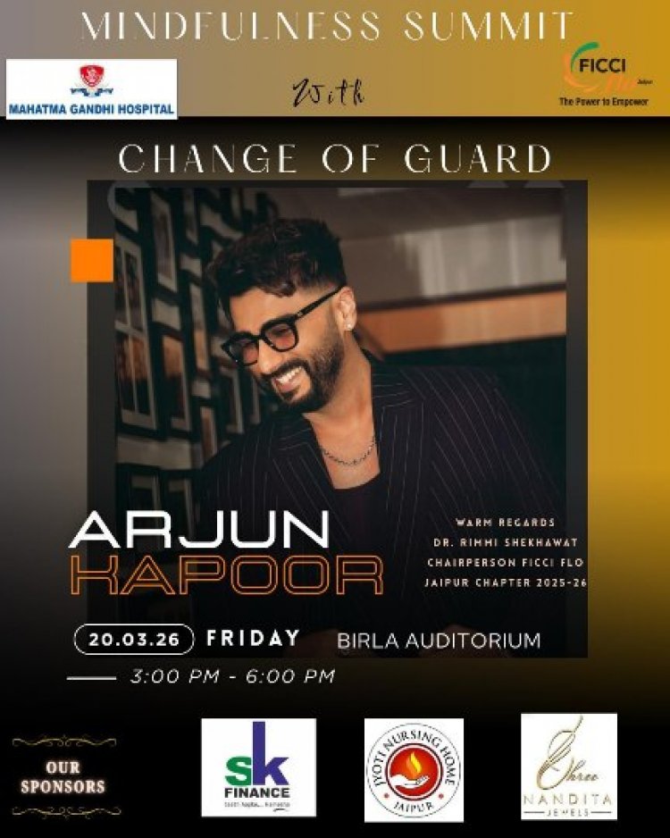 Jaipur to Host Mindfulness Summit with Arjun Kapoor, Empowering Women Through Wellness & Self-Growth