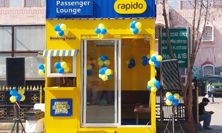 जयपुर रेलवे स्टेशन पर रैपिडो की नई सुविधा: अब बिना ऐप भी मिलेगी राइड, यात्रियों को मिलेगा सुरक्षित व आसान सफर