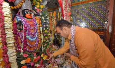 हनुमान जन्मोत्सव पर आस्था का महासंगम: मुख्यमंत्री भजनलाल शर्मा सहित दिग्गज नेताओं ने किए दर्शन, प्रदेश की खुशहाली की कामना