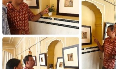 जब खामोश पत्थरों ने कह दी दिल की दास्तां: पेबल आर्ट में जिंदा हुईं भावनाएं, जयपुर में सजी अद्भुत प्रदर्शनी
