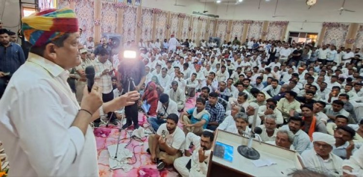 नोखा में खाद्य मंत्री का भव्य स्वागत, हजारों लाभार्थियों को मिले खाद्य सुरक्षा अधिकार पत्र