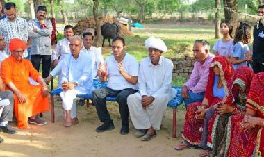 Government Walks Into Villages: CM Bhajan Lal Sharma Connects Directly With Rural Rajasthan in Jajod